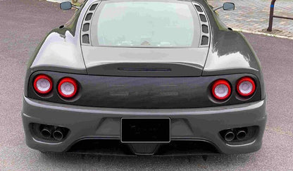 3D Clear Red Full LED Tail Lights Fit For Ferrari 360 Modena 512 F355 550 575M F50 1999-2005