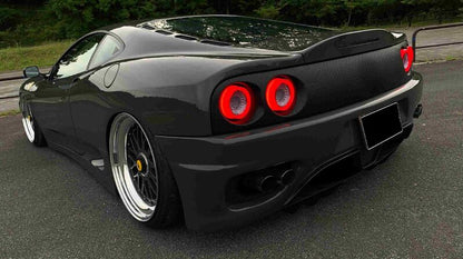 3D Clear Red Full LED Tail Lights Fit For Ferrari 360 Modena 512 F355 550 575M F50 1999-2005