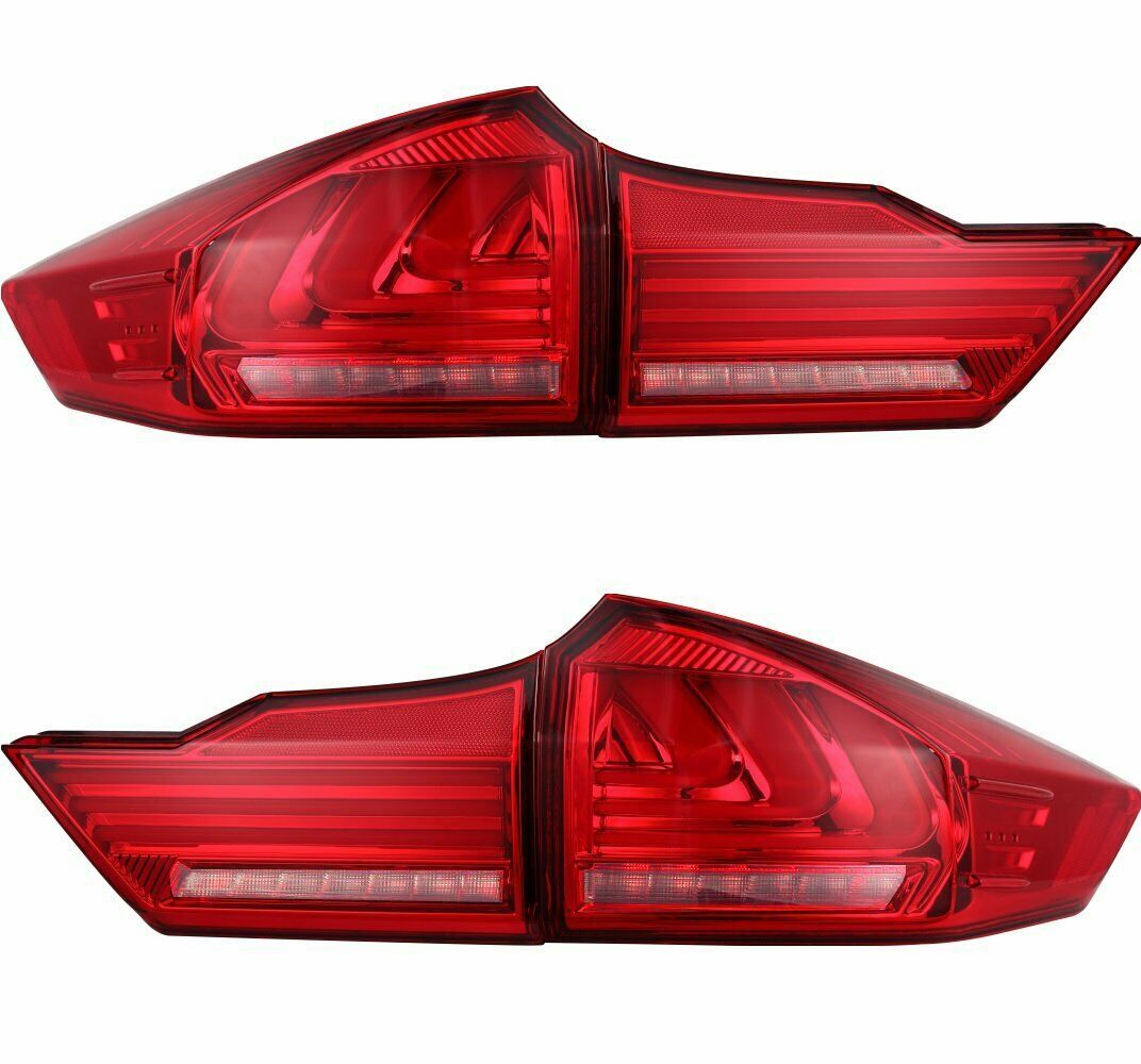 LED Rear Lamp Suit For Honda City 2014-2017 Tail Light Set