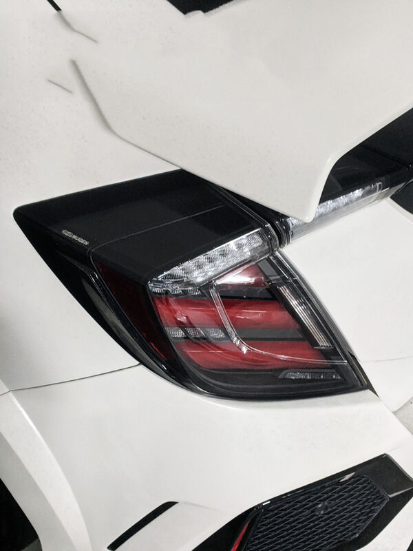Mugen Style Clear LED Tail Lights Fit For Honda Civic FK7 Type R FK8 2016-2021