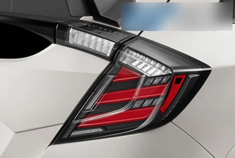 Mugen Style Clear LED Tail Lights Fit For Honda Civic FK7 Type R FK8 2016-2021