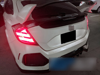 Mugen Style Clear LED Tail Lights Fit For Honda Civic FK7 Type R FK8 2016-2021