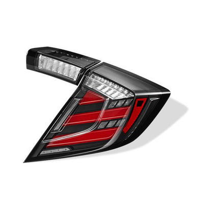 Mugen Style Clear LED Tail Lights Fit For Honda Civic FK7 Type R FK8 2016-2021