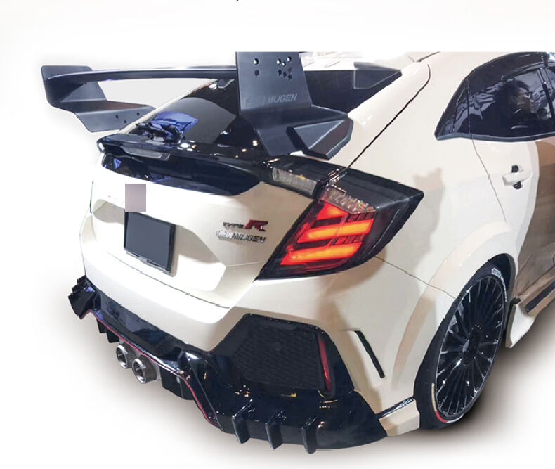 Mugen Style Smoke LED Tail Lights Fit For Honda Civic FK7 Type R FK8 2016-2021
