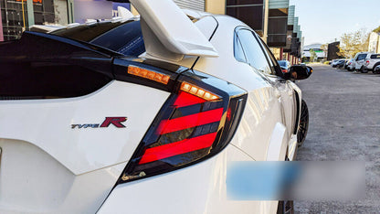 Mugen Style Smoke LED Tail Lights Fit For Honda Civic FK7 Type R FK8 2016-2021