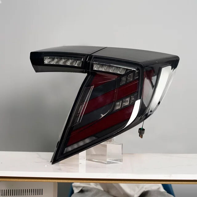 Mugen Style Smoke LED Tail Lights Fit For Honda Civic FK7 Type R FK8 2016-2021