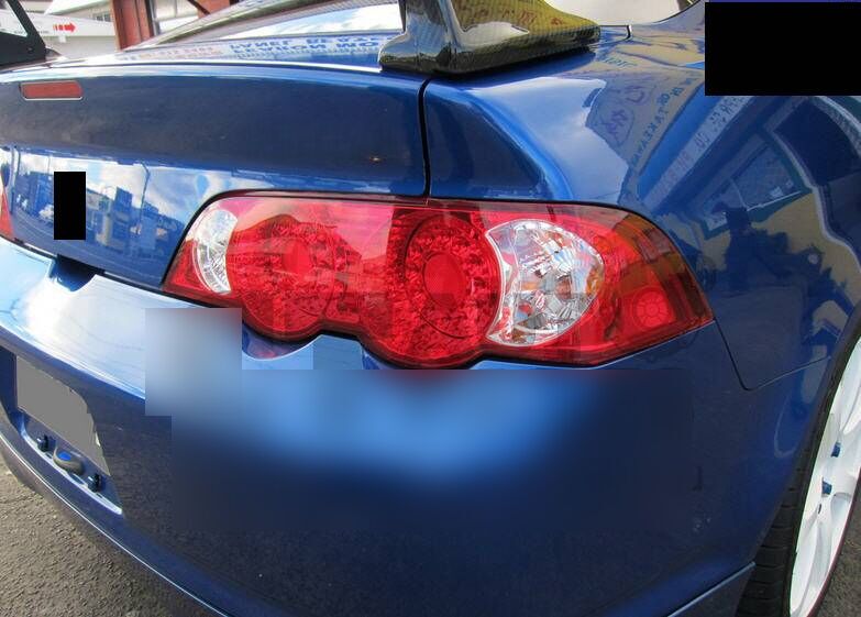 Clear Red LED Tail Light Fit For Honda Integra DC5 Type S Type R 2001-2003