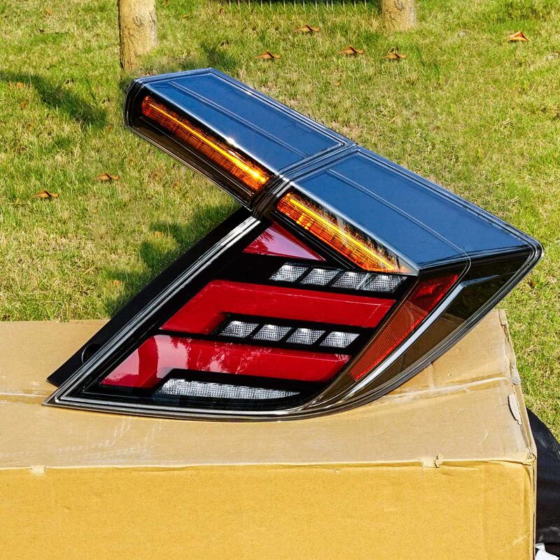 V2 Clear LED Tail Lights Fit For Honda Civic FK7 Type R FK8 2016-2021