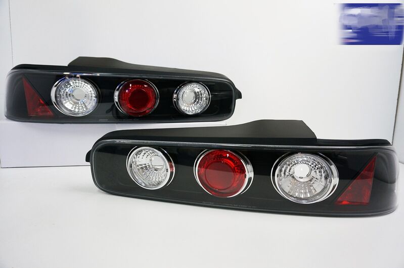 Black Altezza Style Tail Lights Fit For Honda Integra DC2 Type R Coupe 1993-2000