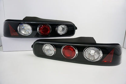Black Altezza Style Tail Lights Fit For Honda Integra DC2 Type R Coupe 1993-2000