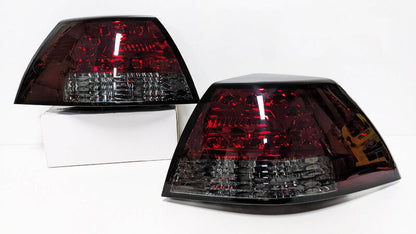 Smoke Red LED Tail Lights Fit For Holden Commodore VE Sedan Omega SV6 SS-V Lumina 2006-2013