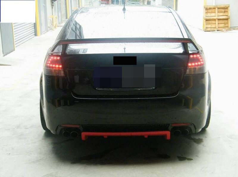 Smoke Red LED Tail Lights Fit For Holden Commodore VE Sedan Omega SV6 SS-V Lumina 2006-2013