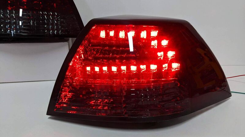 Smoke Red LED Tail Lights Fit For Holden Commodore VE Sedan Omega SV6 SS-V Lumina 2006-2013