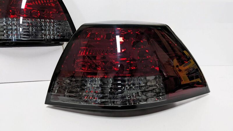 Smoke Red LED Tail Lights Fit For Holden Commodore VE Sedan Omega SV6 SS-V Lumina 2006-2013