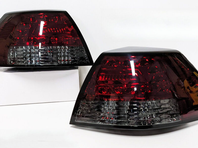 Smoke Red LED Tail Lights Fit For Holden Commodore VE Sedan Omega SV6 SS-V Lumina 2006-2013