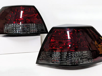 Smoke Red LED Tail Lights Fit For Holden Commodore VE Sedan Omega SV6 SS-V Lumina 2006-2013