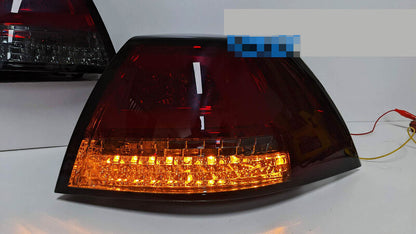 Smoke Red 3D LED Sequential Indicator Tail Lights Fit For Holden Commodore VE Sedan Omega 2006-2013