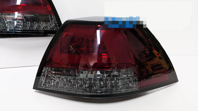 Smoke Red 3D LED Sequential Indicator Tail Lights Fit For Holden Commodore VE Sedan Omega 2006-2013