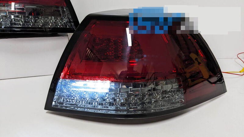 Smoke Red 3D LED Sequential Indicator Tail Lights Fit For Holden Commodore VE Sedan Omega 2006-2013