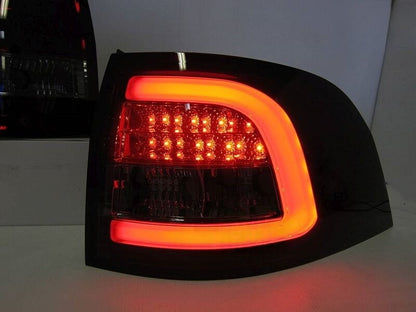 3D Light Bar Black LED Tail Light Fit For Holden Commodore VE VF Wagon SV6 Omega 2008-2016