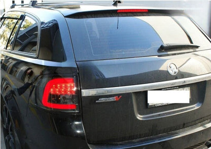 3D Light Bar Black Edition LED Tail Light Fit For Holden Commodore VE VF Wagon SV6 Omega 2008-2016