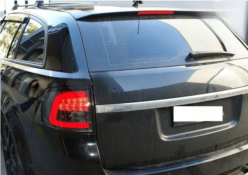 3D Light Bar Black Edition LED Tail Light Fit For Holden Commodore VE VF Wagon SV6 Omega 2008-2016
