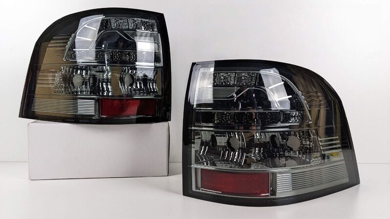 Smoke LED Tail Lights Fit For Holden Commodore VE UTE E1 E2 HSV 2006-2013