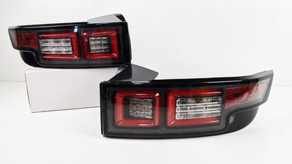 Black LED Tail Lights Fit For Land Rover Range Rover Evoque L538 Series 1 2011-2015