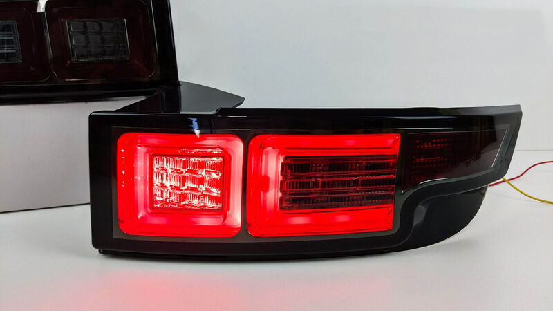 Smoke LED Tail Lights Fit For Land Rover Range Rover Evoque L538 Series 1 2011-2015
