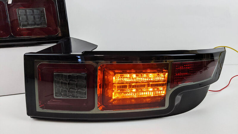 Smoke LED Tail Lights Fit For Land Rover Range Rover Evoque L538 Series 1 2011-2015
