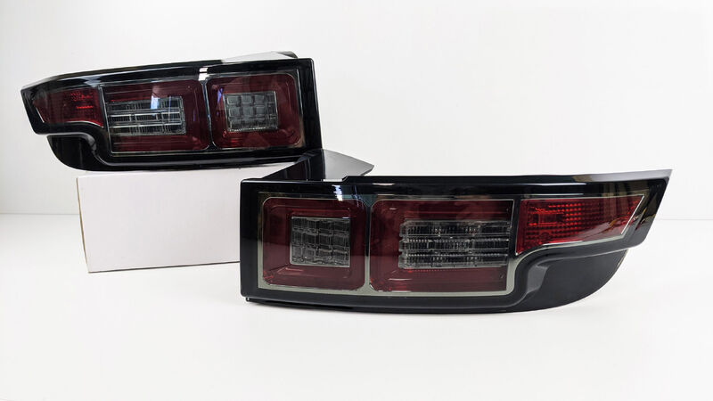 Smoke LED Tail Lights Fit For Land Rover Range Rover Evoque L538 Series 1 2011-2015