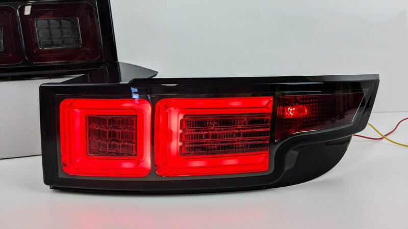 Smoke LED Tail Lights Fit For Land Rover Range Rover Evoque L538 Series 1 2011-2015