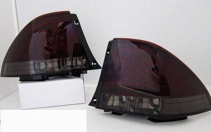 Smoke Red LED Tail Lights Fit For Lexus IS200 IS300 Toyota Altezza 1999-2005
