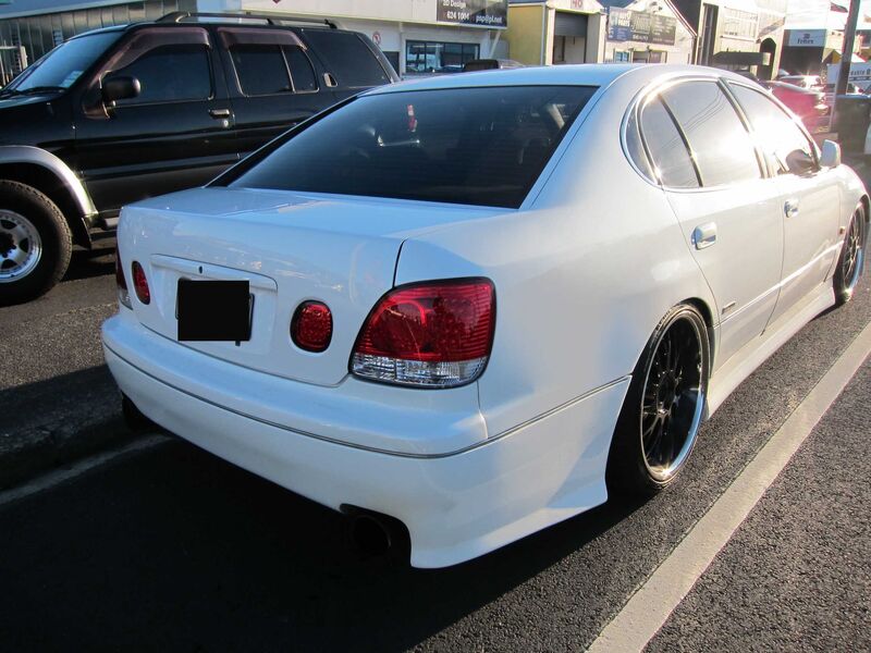 Clear Red LED Tail Lights Fit For Lexus GS300 GS400 GS430 Toyota Aristo 1998-2005