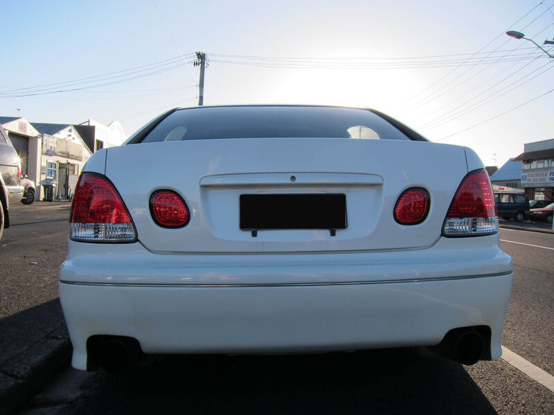 Clear Red LED Tail Lights Fit For Lexus GS300 GS400 GS430 Toyota Aristo 1998-2005