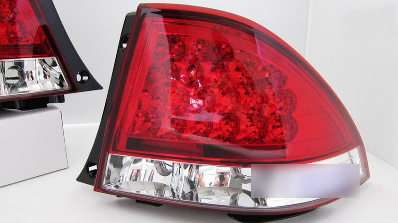 Clear Red LED Tail Lights Fit For Lexus IS200 IS300 Toyota Altezza 1999-2005