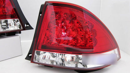Clear Red LED Tail Lights Fit For Lexus IS200 IS300 Toyota Altezza 1999-2005