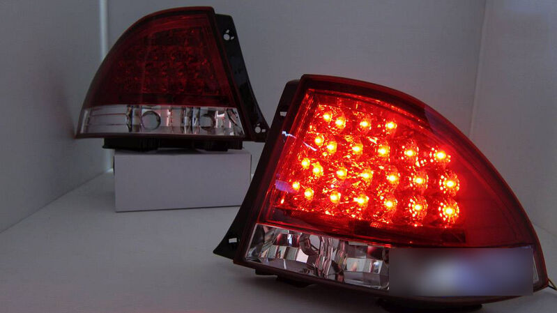 Clear Red LED Tail Lights Fit For Lexus IS200 IS300 Toyota Altezza 1999-2005