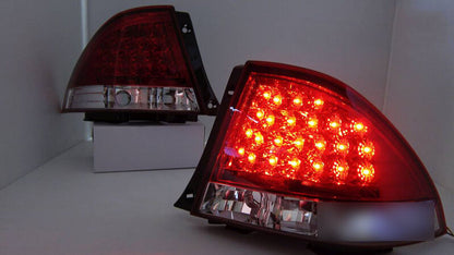 Clear Red LED Tail Lights Fit For Lexus IS200 IS300 Toyota Altezza 1999-2005