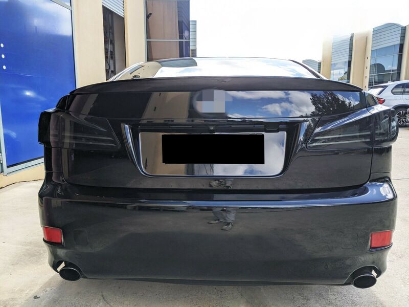 Smoke Black LED Light Bar Tail Lights Fit For Lexus IS250 IS350 ISF 2005-2013