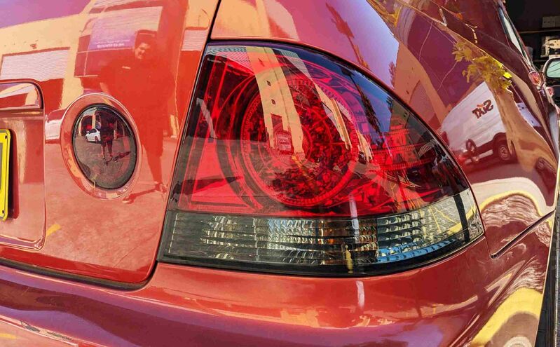 Smoke Red LED Tail Lights Fit For Lexus IS200 IS300 Toyota Altezza 1999-2005