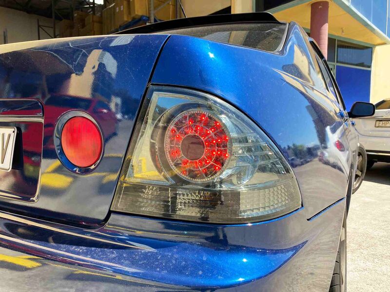 Smoke LED Tail Lights Fit For Lexus IS200 IS300 Toyota Altezza 1999-2005
