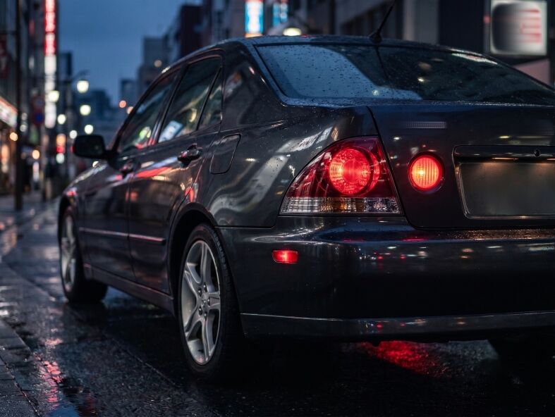 JDM Clear Red Tail Lights Fit For Lexus IS200 IS300 Toyota Altezza 1999-2005