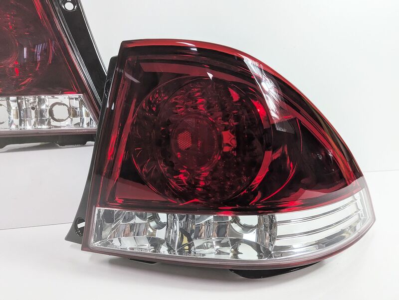 JDM Clear Red Tail Lights Fit For Lexus IS200 IS300 Toyota Altezza 1999-2005