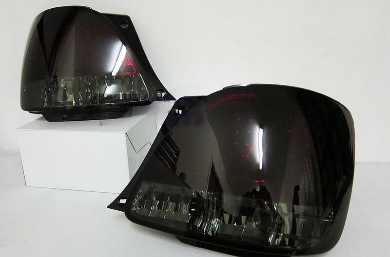Smoke Red LED Tail Lights Fit For Lexus GS300 GS400 GS430 Toyota Aristo 1998-2005