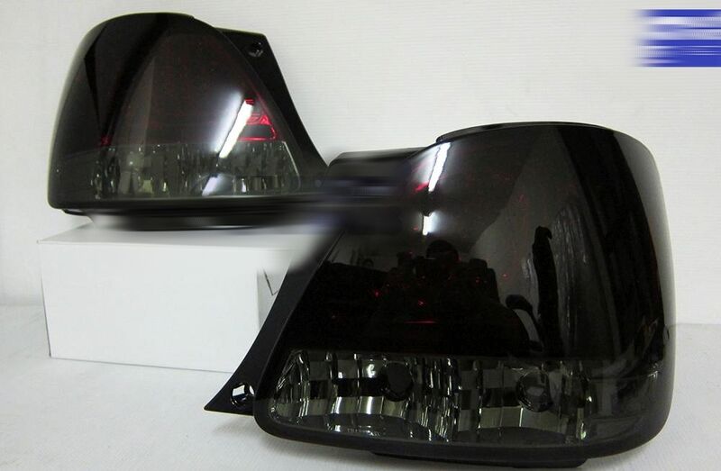 Smoke Red LED Tail Lights Fit For Lexus GS300 GS400 GS430 Toyota Aristo 1998-2005