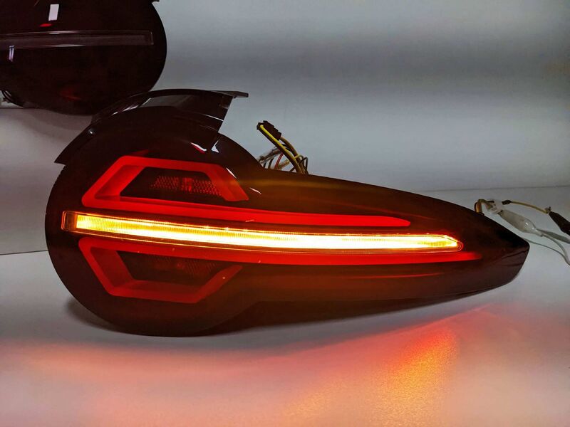 Smoke Red Full LED Sequential Indicators Tail Lights Fit For Mazda MX-5 ND 2015-2022