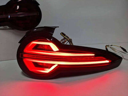 Smoke Red Full LED Sequential Indicators Tail Lights Fit For Mazda MX-5 ND 2015-2022