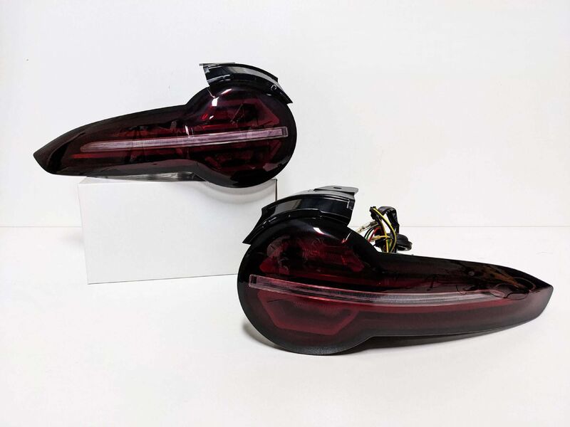 Smoke Red Full LED Sequential Indicators Tail Lights Fit For Mazda MX-5 ND 2015-2022