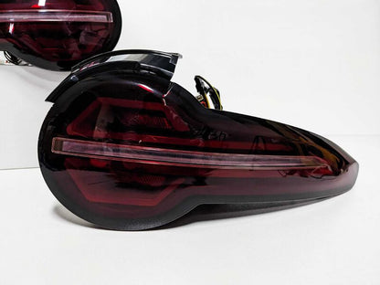 Smoke Red Full LED Sequential Indicators Tail Lights Fit For Mazda MX-5 ND 2015-2022